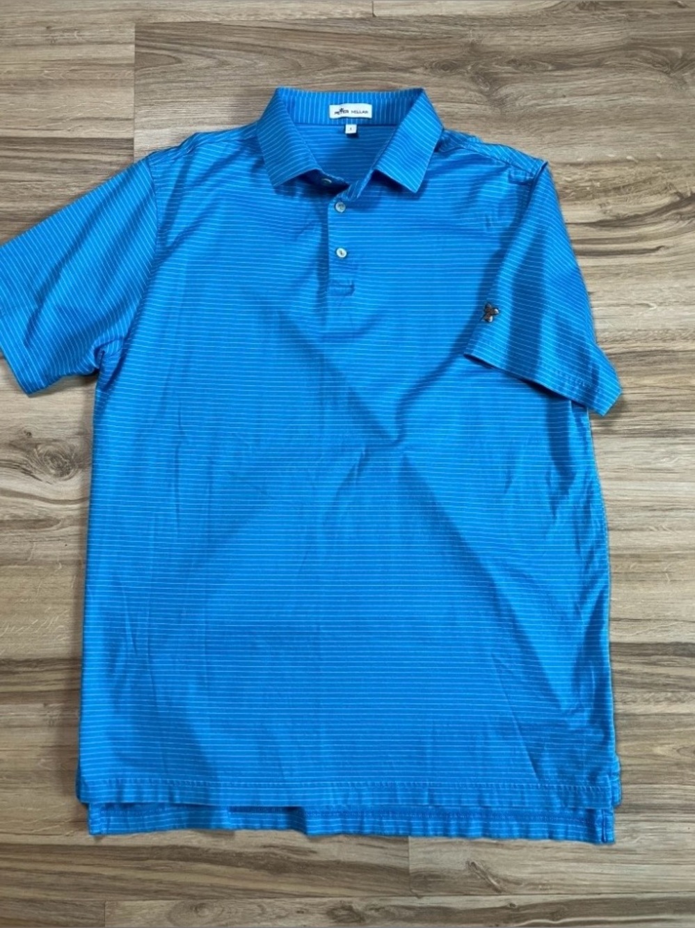 Peter Millar Olcott Acorn Stripe Golf Polo